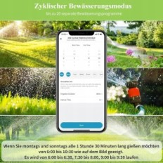 Diivoo Wi-Fi Watering Computer 2 WT-05W utganger