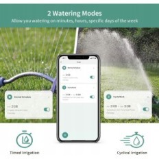 Intelligent Diivoo WG02 Sprinkler Clock Programmeeritav niisutusregulaator automaatse ajakavaga