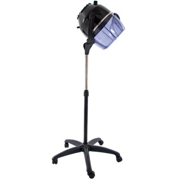 Sèche-cheveux casque sur pied Gabbiano LI-202S noir deux vitesses