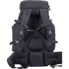 Veliki vojni backpack taktički backferry kompatibilan (crni) 80l 76x 33x28