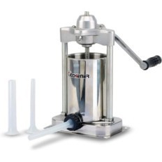 Manuelle Kitchener-Wurstmaschine 2,5 kg (3) 3/4 ", 7/8" und 1-1 / 4 "-Röhre.