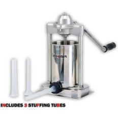 Manuelle Kitchener-Wurstmaschine 2,5 kg (3) 3/4 ", 7/8" und 1-1 / 4 "-Röhre.
