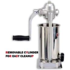 Handmatige kitchener worst machine 2,5 kg (3) 3/4 ", 7/8" en 1-1 / 4 "buis.