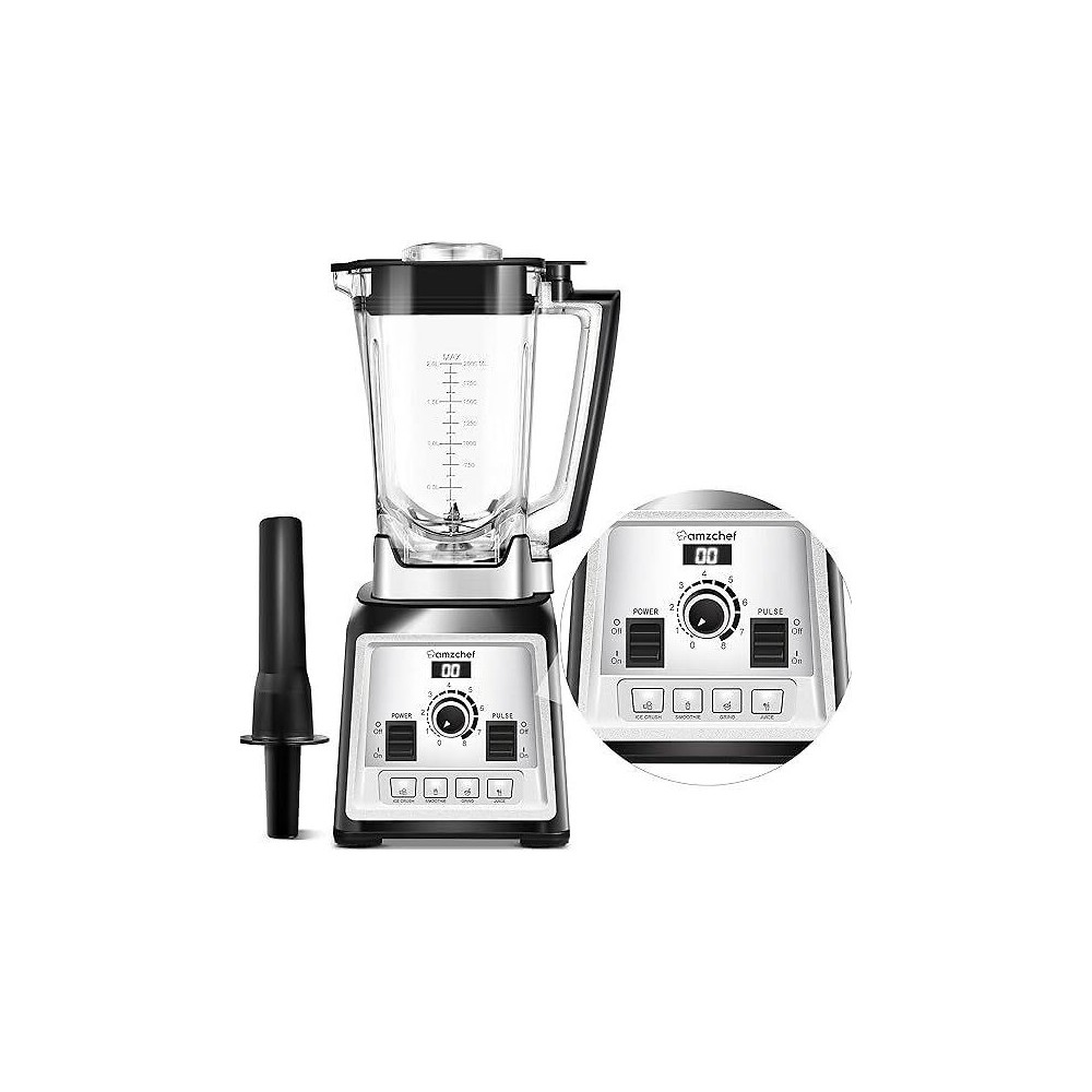 Kielicza 2l AMZCHEF Smoothie Impulse / Hielo Crush (Clases A +++) Exposición