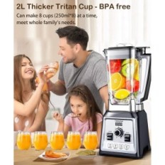 Kielicza 2L Amzchef Smoothie Impulse / Ice Crush (Classes A +++) Έκθεση