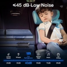 Bodegacooler automobilių šaldytuvas, WiFi (75 l) 12/24 V DC ir 100-240 V AC