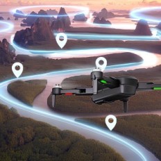 DRON GPS IDEA 33 WITH CAMERAS 4K 5G WIFI Folding FPV RC Quadcopter UAV 36 min