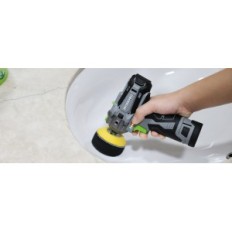 Batteri Polisher WorkPro 12 V, 3-tommers med 2 batterier til biler