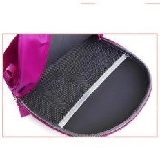 Frossen ryggsekk, med ELSA-utskrift med frosset isbladet "Pink 28x26x10cm