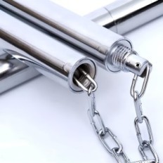 Nunchaku roostevaba teras, kokkuklapitavad 55 cm treening Nunchaku võitluskunstide