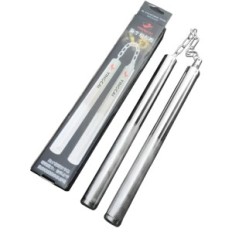 Nunchaku ze stali nierdzewnej, składane 55 cm treningowe nunchaku sztuki walki
