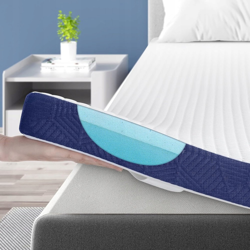 Topper nakładka na materac 7,5 cm H2/H3 90x200 cm BedStory