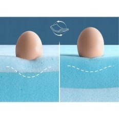 Topper matrac fedél 7,5 cm H2 / H3 90x200 cm BedStory