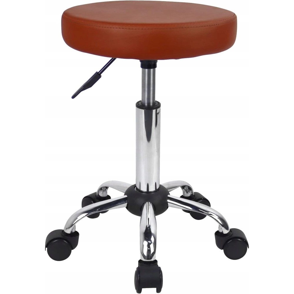 Hoker Bar Stol Rotary Stool Justerbar Rund læder PU Furwoo TY0101ZF