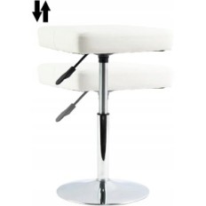 Hoker Bar Chair Rotary Kruk Verstelbaar van het furwoo-leer