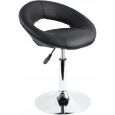 Hoker Bar Silla Taburete Rotary Ajustable de la cuero Furwoo