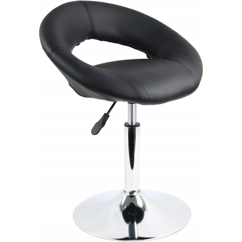 Hoker Bar Chair Rotary pall Justerbar från furwoo läder