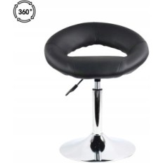 Hoker Bar Chair Rotary Kruk Verstelbaar van het furwoo-leer
