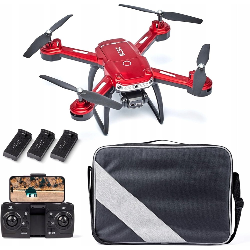 Drone profesional con la cámara roja de la cámara Baichun BC5C