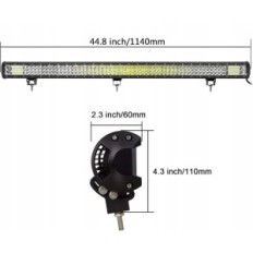 Worklight 45Cali 114 cm 612W LED Light Bar 12V 24V 6000K Picaa