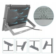 Forlygte LED Ekstern Floodlight White Warm 600W BAPRO