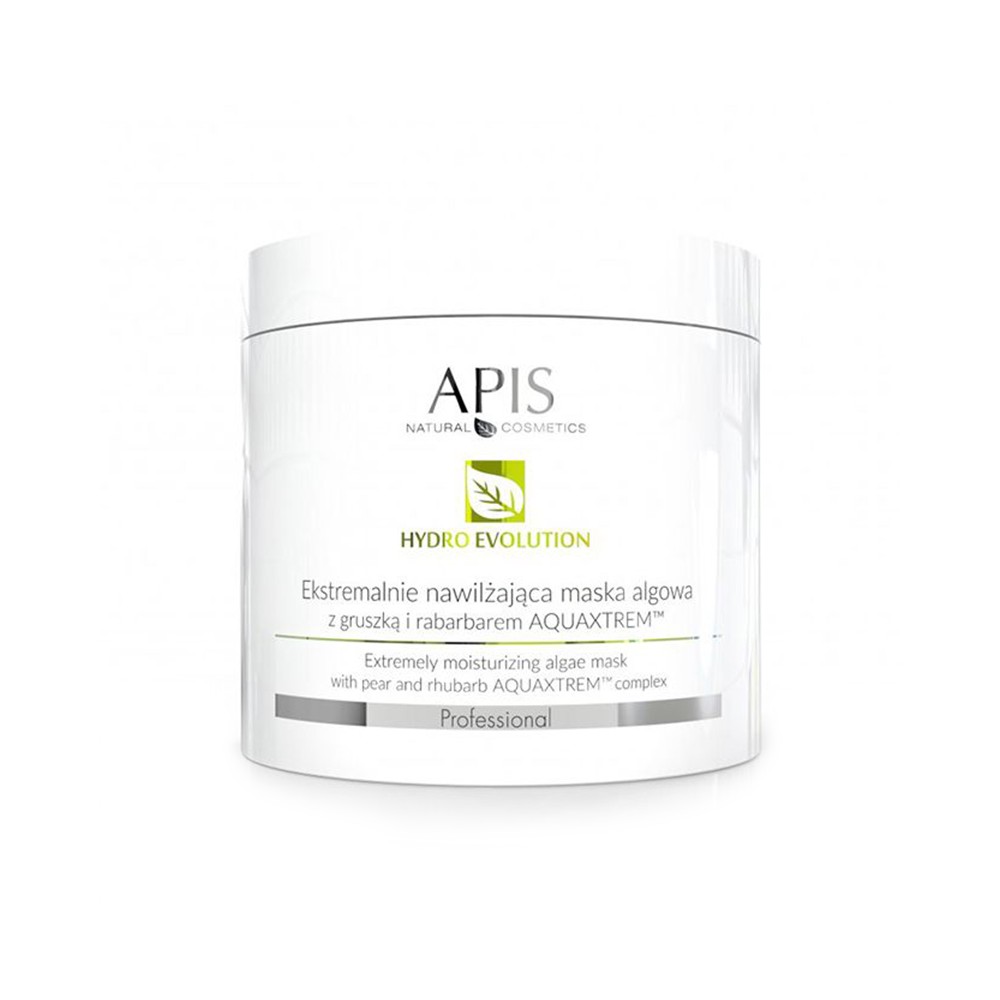Apis Hydro Evolution Εξαιρετικά Ενυδατική Μάσκα Φύκια με Αχλάδι και Ραβέντι Aquaxtrem™ 250g — προβολή από μπροστά