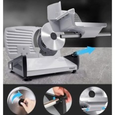 Fräser für Kaltschnitte, Brot, Schinken, Tokasskäse, Silber 200 W