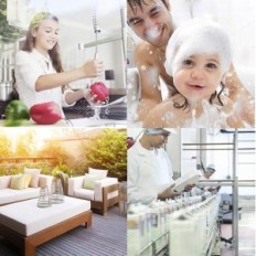 Cirkuliacinis siurblys karšto ir šalto vandens 100W 10BAR 1800L H 9M shyliyu