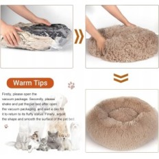 Plush Leg for dog, cat 100 cm beige