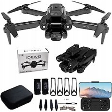 Dron idea 12 HD-kameran säädettävä RC FPV WiFi taitettava nelikulmio