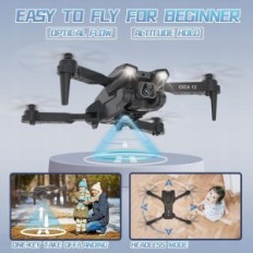 DRON IDEA 12 S HD CAMERA Nastaviteľná RC FPV WiFi Soldable Quadkopter