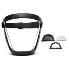 Masque de protection facial avec un filtre transparent amovible pour le travail de la cuisine du salon de coiffure