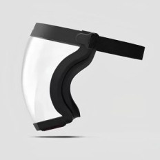 Masque de protection facial avec un filtre transparent amovible pour le travail de la cuisine du salon de coiffure