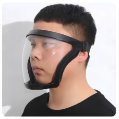 Masque de protection facial avec un filtre transparent amovible pour le travail de la cuisine du salon de coiffure