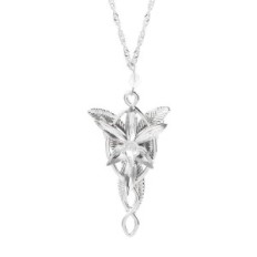 EVENSTAR frontal necklace Ruler Rings Rings made of jewelry from the movie Lord of the Rings, Silver Pendant Fantasy