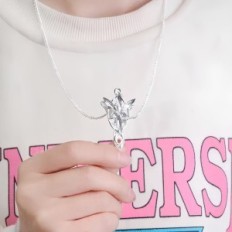 Evenstar frontālās kaklarota lineāls gredzeni gredzeni izgatavoti no rotaslietas no filmas kungu gredzenu, sudraba kulonu fantāz