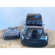 Sæt med 2 biler Jackson Storm fra Fairy Tale Cars Figurer af køretøjer fra filmbiler til sjov og samlet for børn