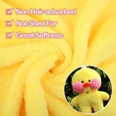 LALAFANFAN PLUSH DUCK 30 cm Lovely μασκότ με αξεσουάρ για παιδιά