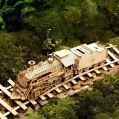 Byggsats Robotim Lokomotiv 308 Elements 3D-modell 307x67x82 cm