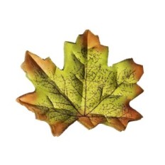 Rudens klevo lapai amatų 8x8 cm rinkinys 200 vnt