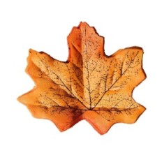 Rudens klevo lapai amatų 8x8 cm rinkinys 200 vnt