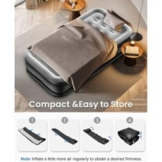 Matelas en flèche avec pompe électrique 190x99x46 cm Airesfina Einzel AF-A09