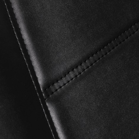 Elektrické kozmetické kreslo SILLON Lux 273B čierne 3 motory — detail povrchu