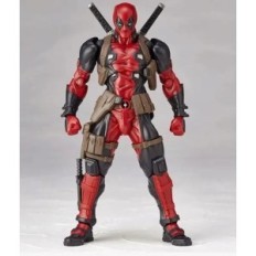 Sťahovanie figúrka Deadpool 15cm Sťahovacie doplnky Figurine so zbraňami a príslušenstvom, zberateľská hračka