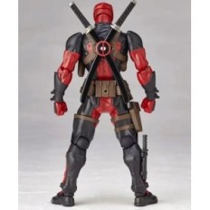 Flytte figuren Deadpool 15cm Flytte tilbehør Figur med våpen og tilbehør, samleobjekter leketøy