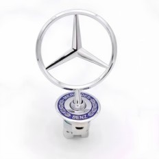 Mercedes Metal Market Emblemat med Engrice Style Mask Ornament eller som en gave til en brand fan