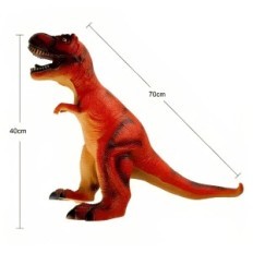 Dinosaurierspielzeug Große Figur TREX 650x450 mm Orange