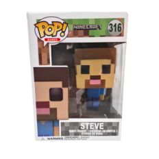 Figurín Minecraft Steve 10cm kolektor Box 15x12x10