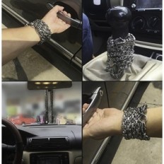 Steel Chaîne mâle Dragon 1M Bijoux élégants avec motif de dragon en acier inoxydable