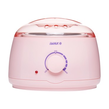 iWAX wax heater 100 pink — front view